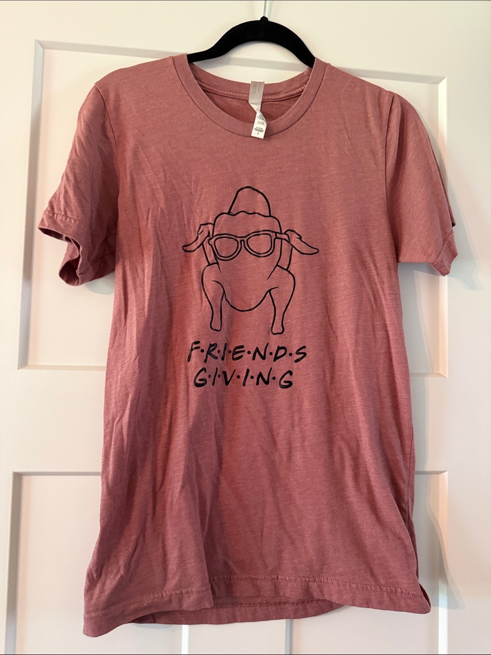 Friendsgiving Graphic Tee - Dusty Rose